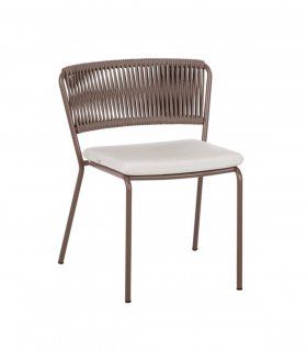 Silla de jardín apilable Weave