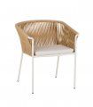 Sillón de jardín apilable Weave