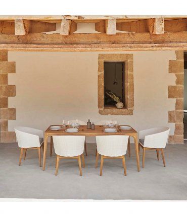 Sillón de comedor Arc en Ámbar Muebles