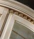 Vitrina expositora curva Aldeia, detalle