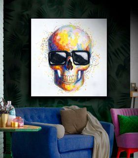 Cuadro contemporáneo Catrina