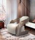 Sillón Boston Acero Blanco