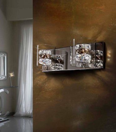 Aplique Pared Flash Doble