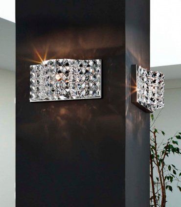 Aplique Pared Moderno Una Luz Onda