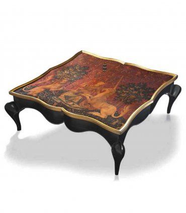 Mesa clásica de centro Unicornio