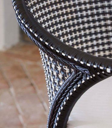 Sillón de comedor de jardín Havana, dark 59 flat