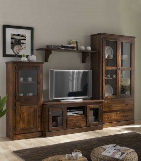 Mueble de salón para Tv rústico Uviten