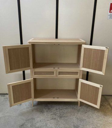 Mueble contenedor clásica Bolem, abierto