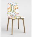 Silla de comedor contemporánea Ara