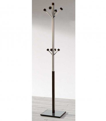 Perchero de pie moderno Rover, wengue