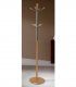 Perchero moderno Carini, roble