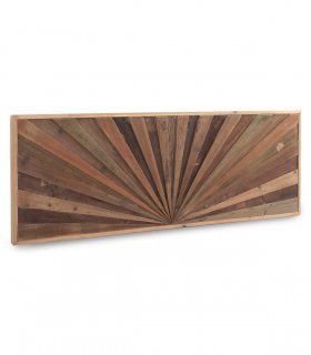 Cabecero rústico de madera Riscos