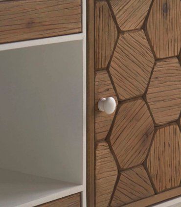 Mueble TV bicolor Asal