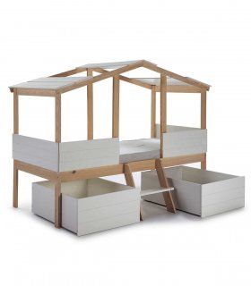 Cama cabaña infantil Talina