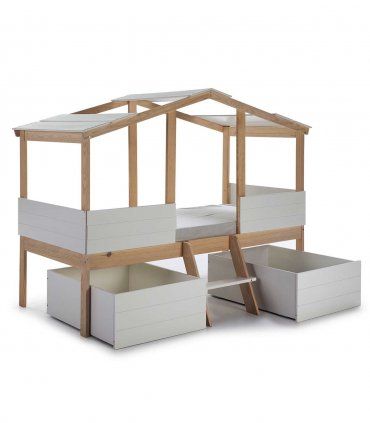 Cama cabaña infantil Talina