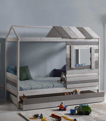 Cama casita infantil Sergei