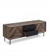 Mueble de Tv puertas moderno Didio, cajones