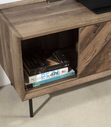 Mueble de Tv puertas moderno Didio, vista