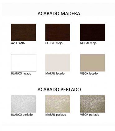 Sinfonier clásico decorado Canday, aacabados