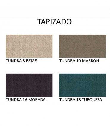 Dormitorio clásico tapizado Canday, tela