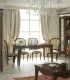 Mesa de comedor clásica decorada Canday, comedor