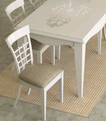 Silla de comedor clásica Canday, vista