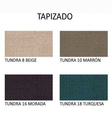 Dormitorio tapizado capitoné Canday, tela