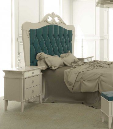 Dormitorio tapizado capitoné Canday