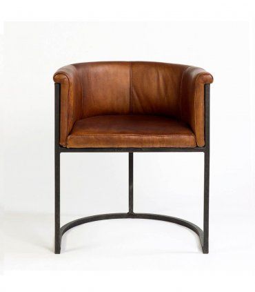 Sillón de piel Miera