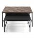 Mesa de salón nido moderna Didio