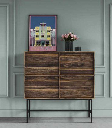 Mueble contenedor de diseño Haluna, ambiente