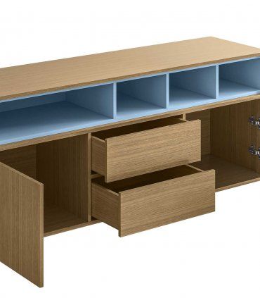 Aparador de diseño Haluna, detalle