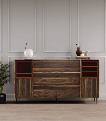 Aparador de diseño moderno Haluna, ambiente