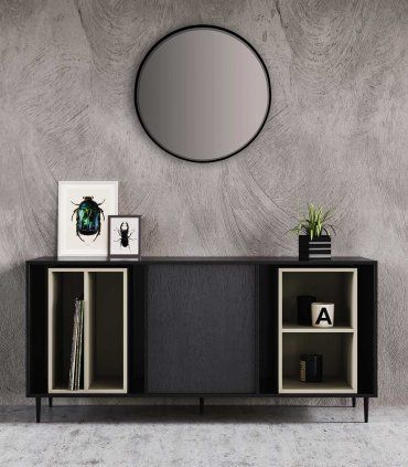 Mueble aparador nórdico Haluna, ambiente