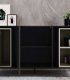 Mueble aparador nórdico Haluna, detalle