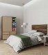 Armario de diseño moderno Haluna, dormitorio