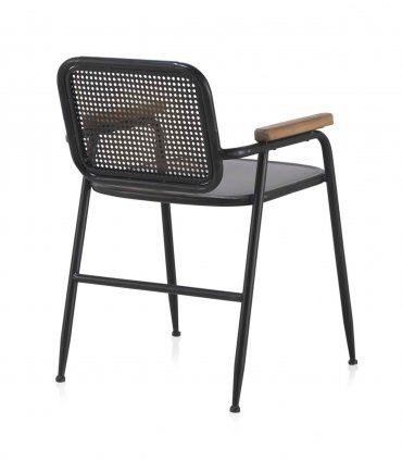 Silla industrial con brazos Águeda