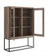Mueble contenedor moderno Rotan, abierto