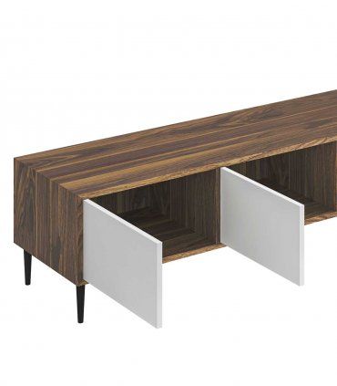 Mesa de Tv moderna baja Haluna de Ámbar Muebles