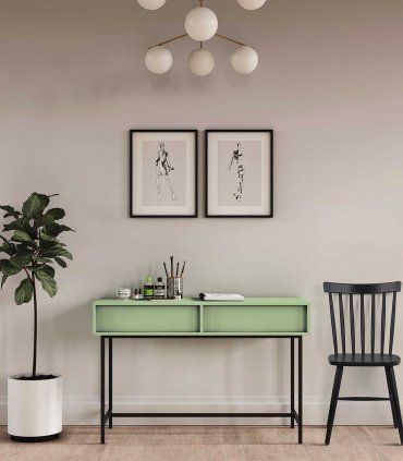 Consola escritorio moderno Haluna, ambiente