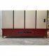 Mueble de Tv clásico Nicosia, rojo como foto