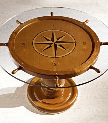 Mesa de comedor náutica Timón