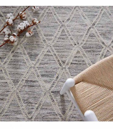 Alfombra kilim de lana Diamond