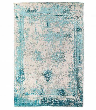 Alfombra clásica Vintage azul