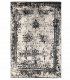 Alfombra clásica Vintage gris negro