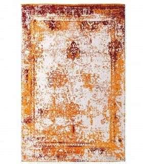 Alfombra clásica Vintage naranja