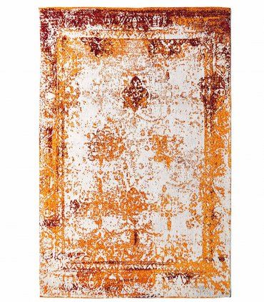 Alfombra clásica Vintage naranja