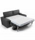 Sofá cama sistema italiano Lucia, abierto