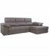 Chaiselongue moderna reclinable y extraíble Triunfo, lado