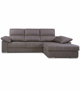 Chaiselongue moderna reclinable y extraíble Triunfo